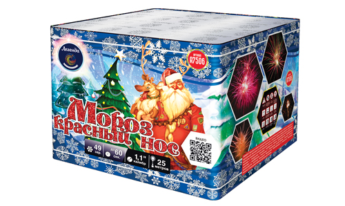  Батарея салютов Мороз Красный Нос  в Костомукше